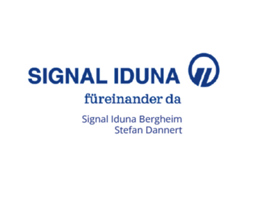 Logo Signal Iduna füreinander da, Signal Iduna Bergheim Stefan Dannert